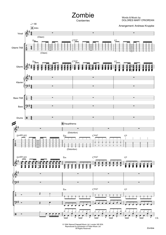 Product gallery: Page 1 of 11 Zombie, Cranberries, The, (Combo Band)