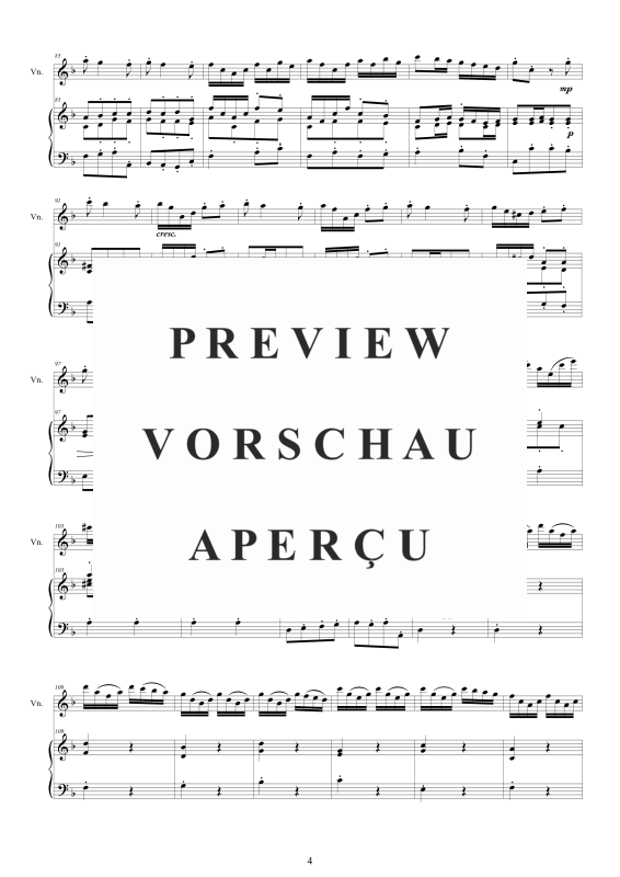Product gallery: Page 5 of 11 Violin Concerto No.10 in F major Op.9, , Violin and Harpsichord