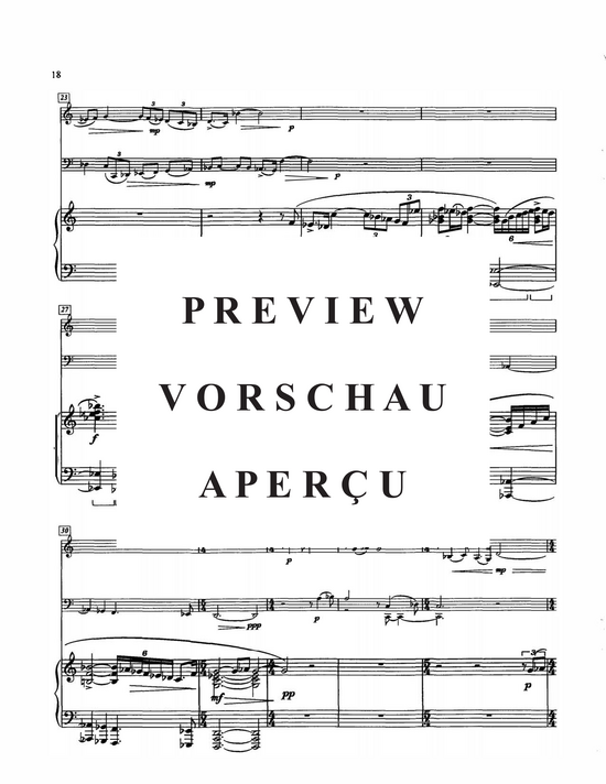 Product gallery: Page 21 of 21 Canticles , , (clarinet, cello and piano)