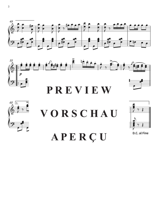 Product gallery: Page 6 of 6 Pepitamarsch , , Piano Solo