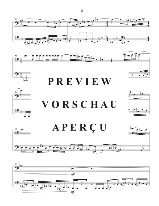 Product gallery: Page 19 of 21 Four Miniatures , , (trombone/euphonium and bass trombone/tuba)