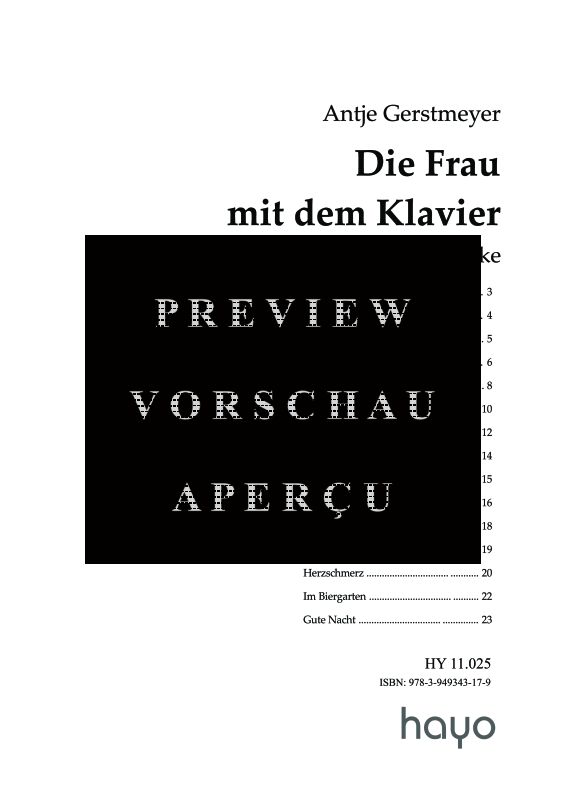 gallery: Die Frau mit dem Klavier - 15 leichte Klavierst�cke, , (Klavier Solo)