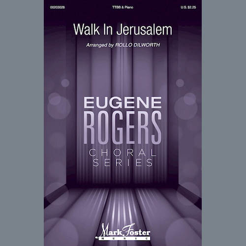 cover: Walk In Jerusalem, Rollo Dilworth, Chor