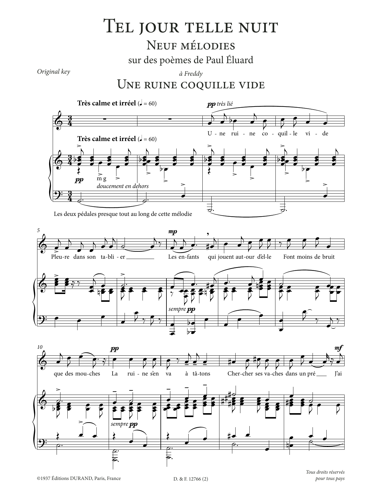 Produktbild zu: Une ruine coquille vide (High Voice)