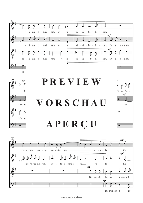 Produktgalerie: Seite 9 von 18 Messe , , (Gemischter Chor SATB)
