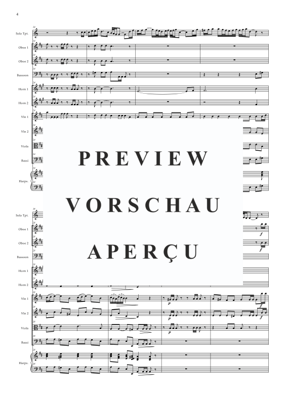 Produktgalerie: Seite 7 von 11 Trumpet Concerto in D, , Concert Band und Solo Trompete in D