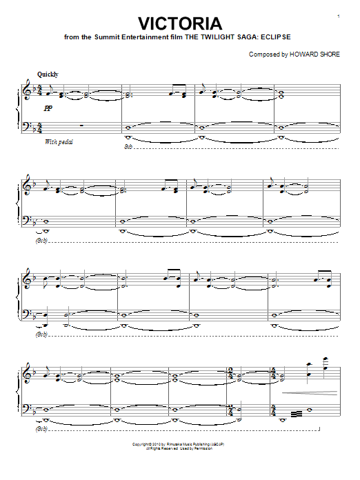 Product gallery: Page 1 of 1 Victoria, Howard Shore