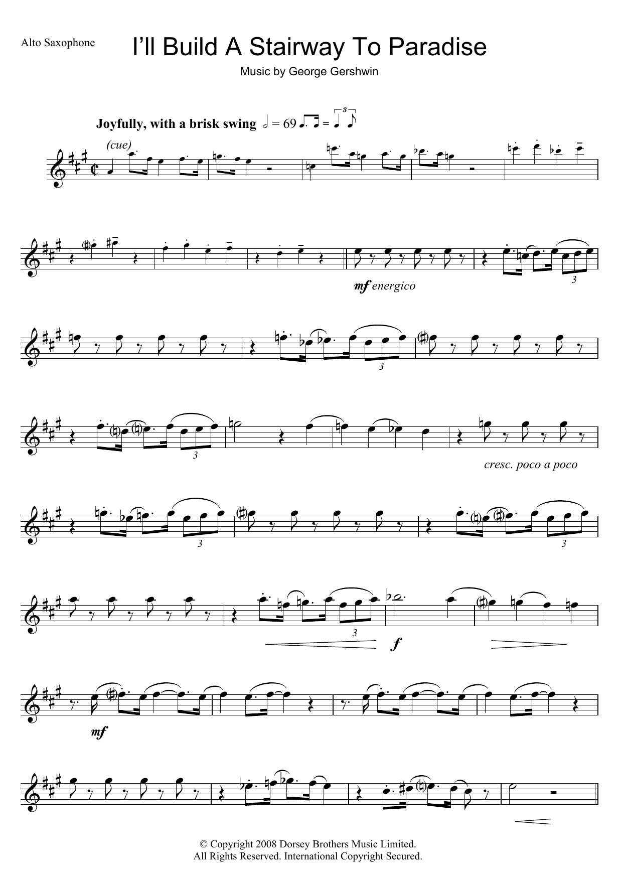 Product gallery: Page 1 of 1 I'll Build A Stairway To Paradise, George Gershwin