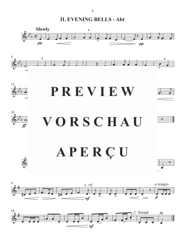Product gallery: Page 10 of 11 Three Songs, , Horn Quartet