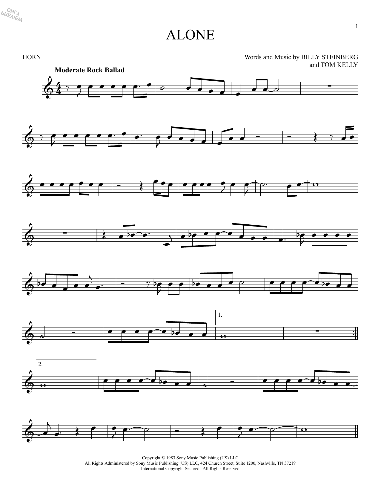 Produktgalerie: Seite 1 von 1 Alone, Heart, Horn