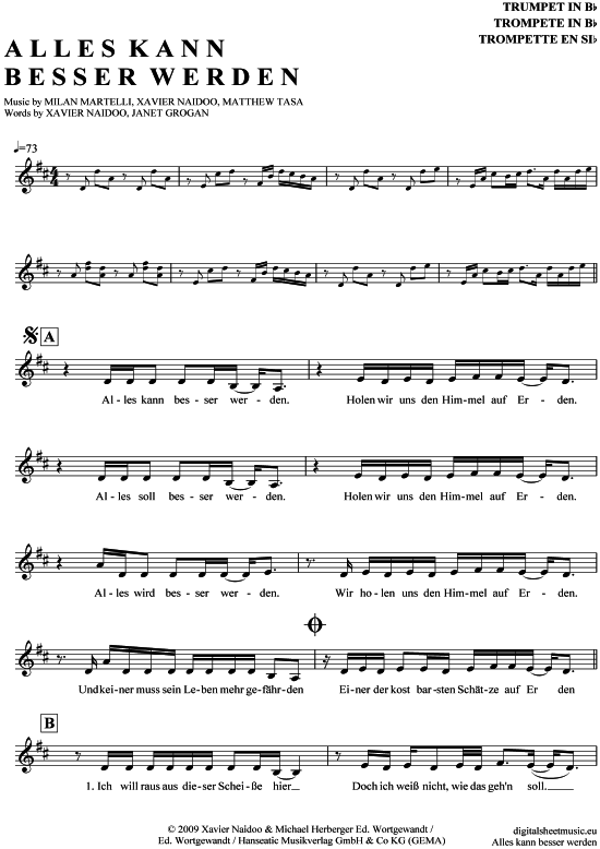 Produktbild zu: Alles kann besser werden Xavier Naidoo