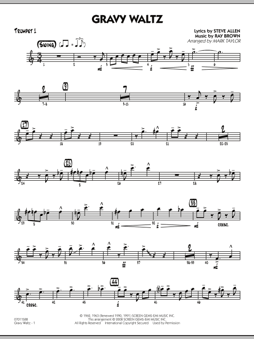 Produktgalerie: Seite 1 von 1 Gravy Waltz - Trumpet 1, 