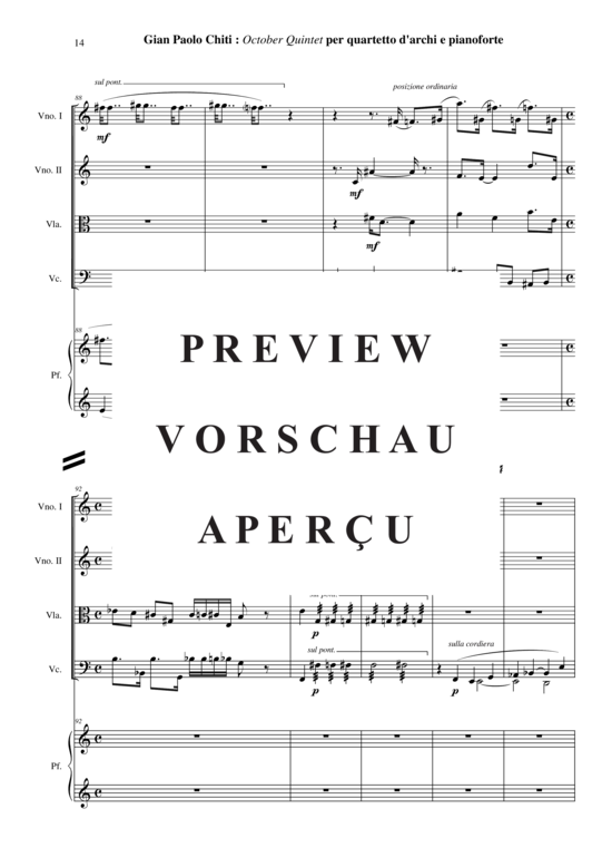 Produktgalerie: Seite 15 von 21 October Quintet , , (Streicherquartett + Klavier)