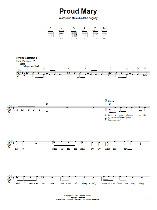 Produktbild zu: Proud Mary