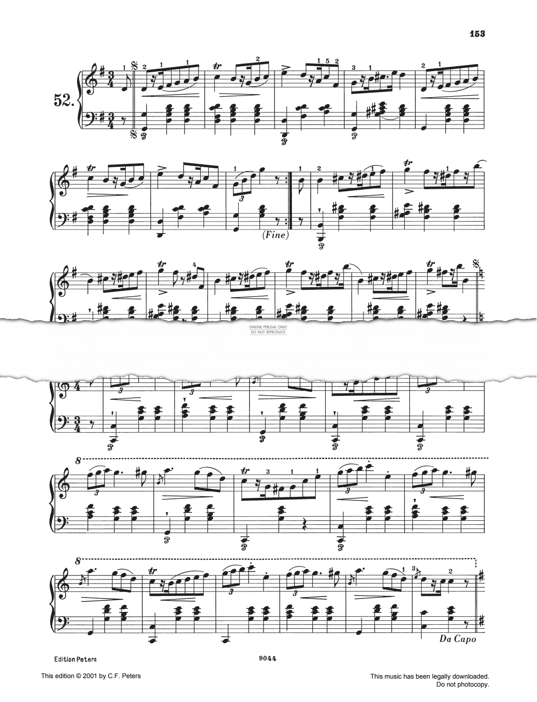 Produktbild zu: Mazurkas, 52, in G Major
