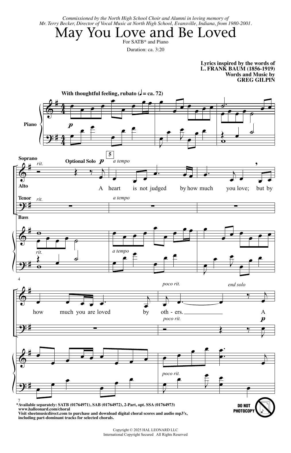 Produktbild zu: May You Love And Be Loved