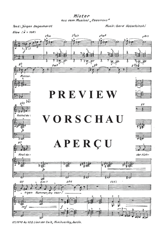 Product gallery: Page 4 of 5 Mister , , Piano and Voice