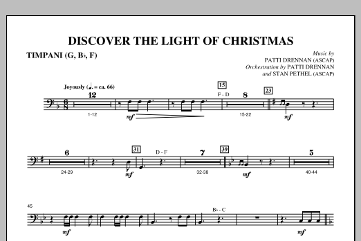 Produktbild zu: Discover The Light Of Christmas - Timpani