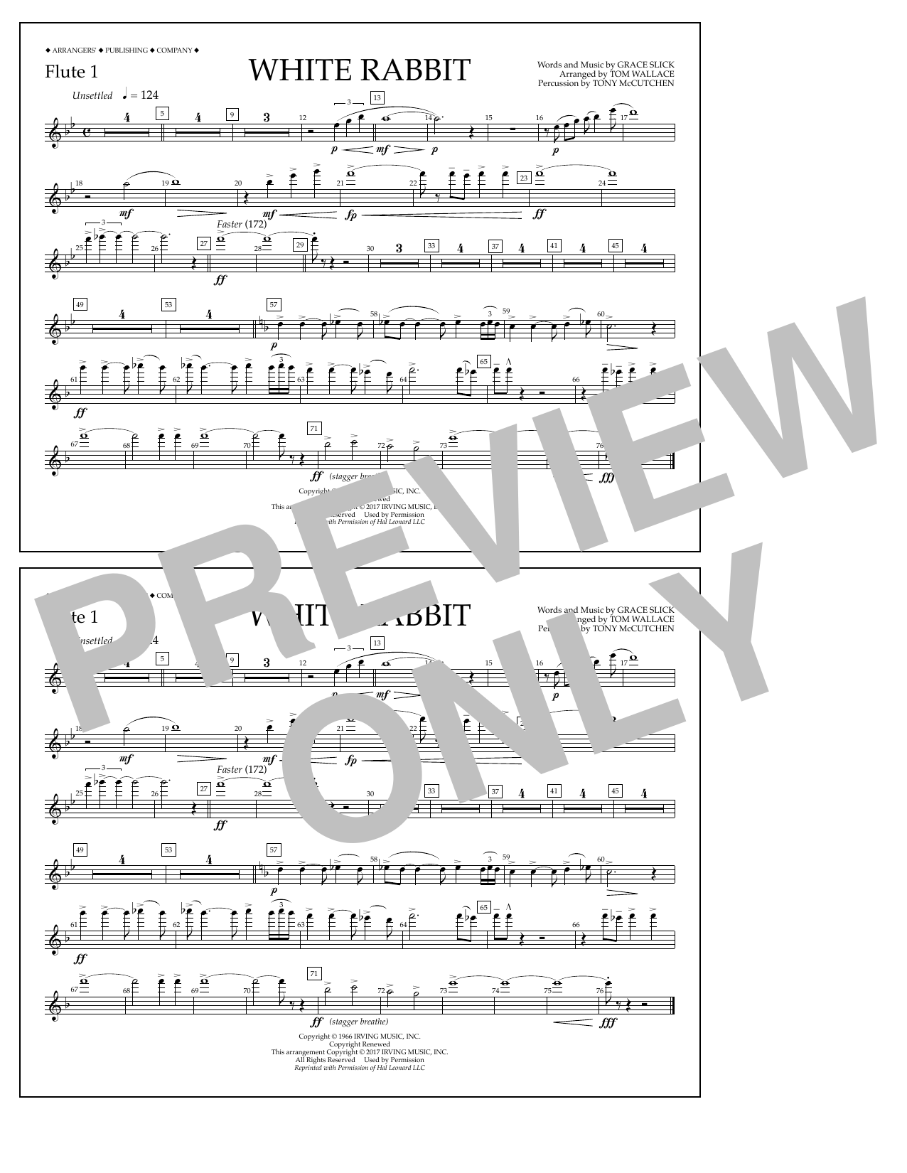Product picture to: White Rabbit - Flute 1