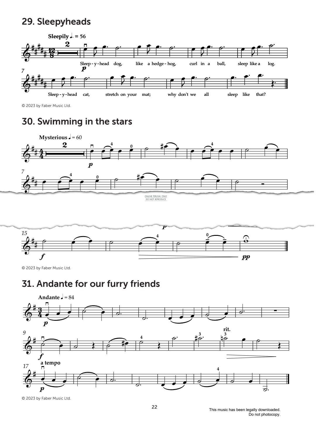 Produktgalerie: Seite 1 von 1 Andante For Our Furry Friends, Mark Wilson, Klavier, Violine