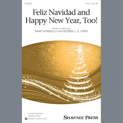 cover: Feliz Navidad And Happy New Year, Too!, Mary Donnelly, Chor