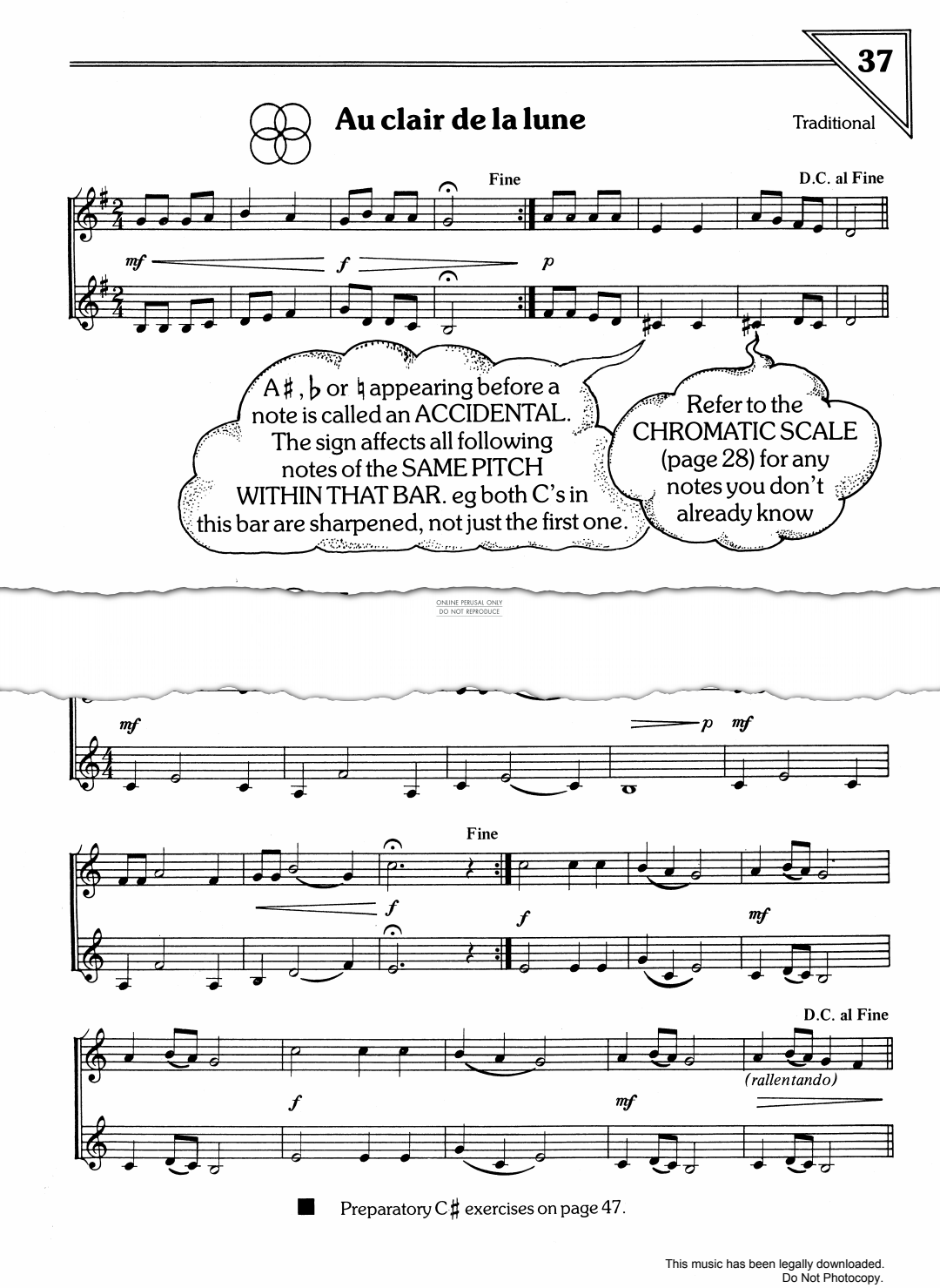 Produktgalerie: Seite 1 von 1 Au Clair De La Lune/Little Donkey, Eric Boswell, Brass Band