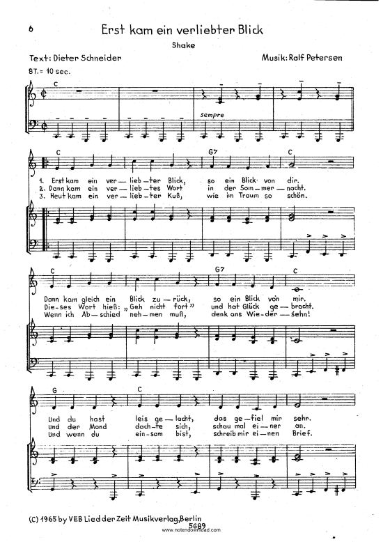 Produktbild zu: Erst kam ein verliebter BlickMichael Heymann / Marika Kilius, 1965 / 66 