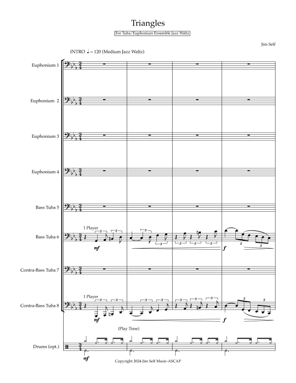 gallery: Triangles, , (Tuba Ensemble)