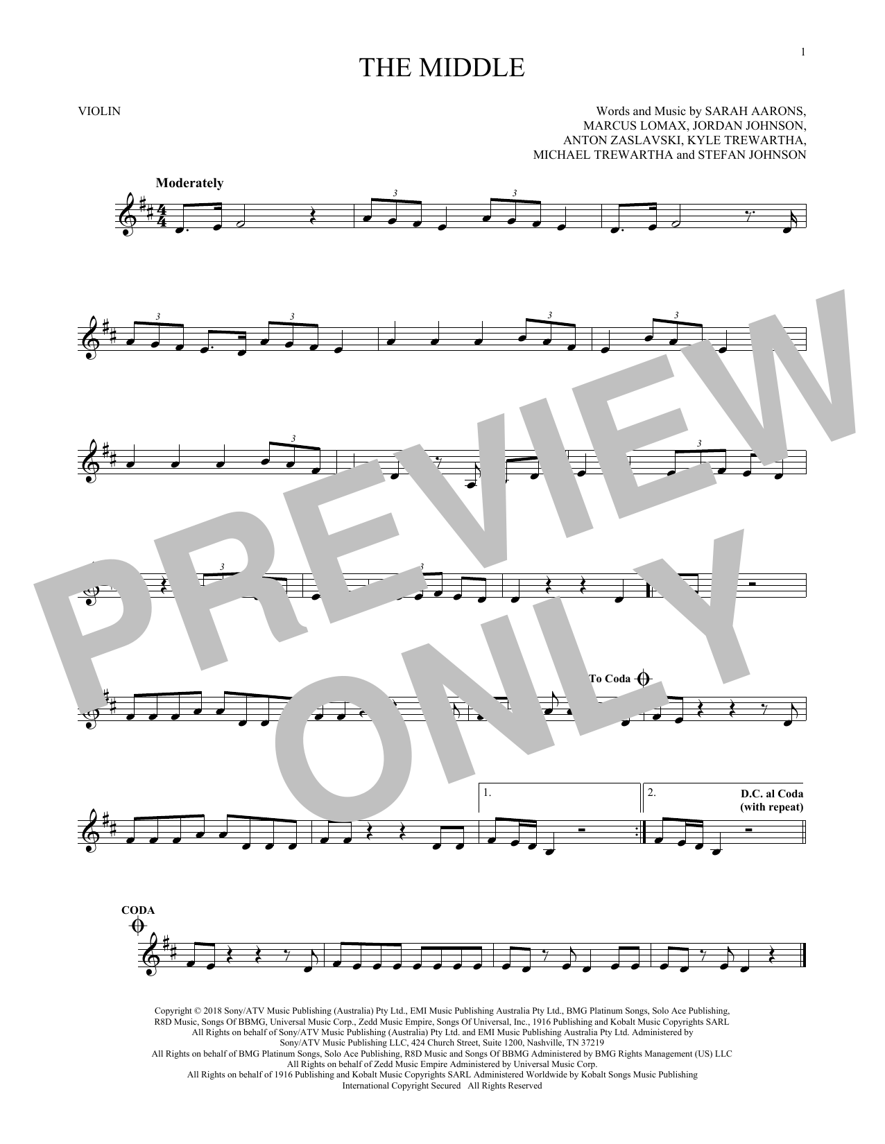 Product gallery: Page 1 of 1 The Middle, Zedd, Maren Morris & Grey