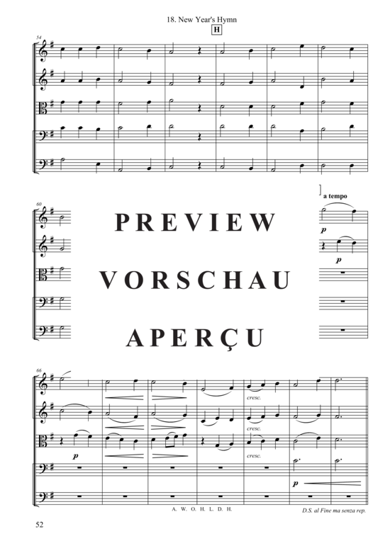 gallery: New Year´s Hymn , , (Streicher Quintett)