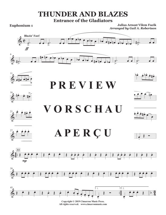 Product gallery: Page 9 of 18 Thunder and Blazes , , (Tuba Quartett EETT)