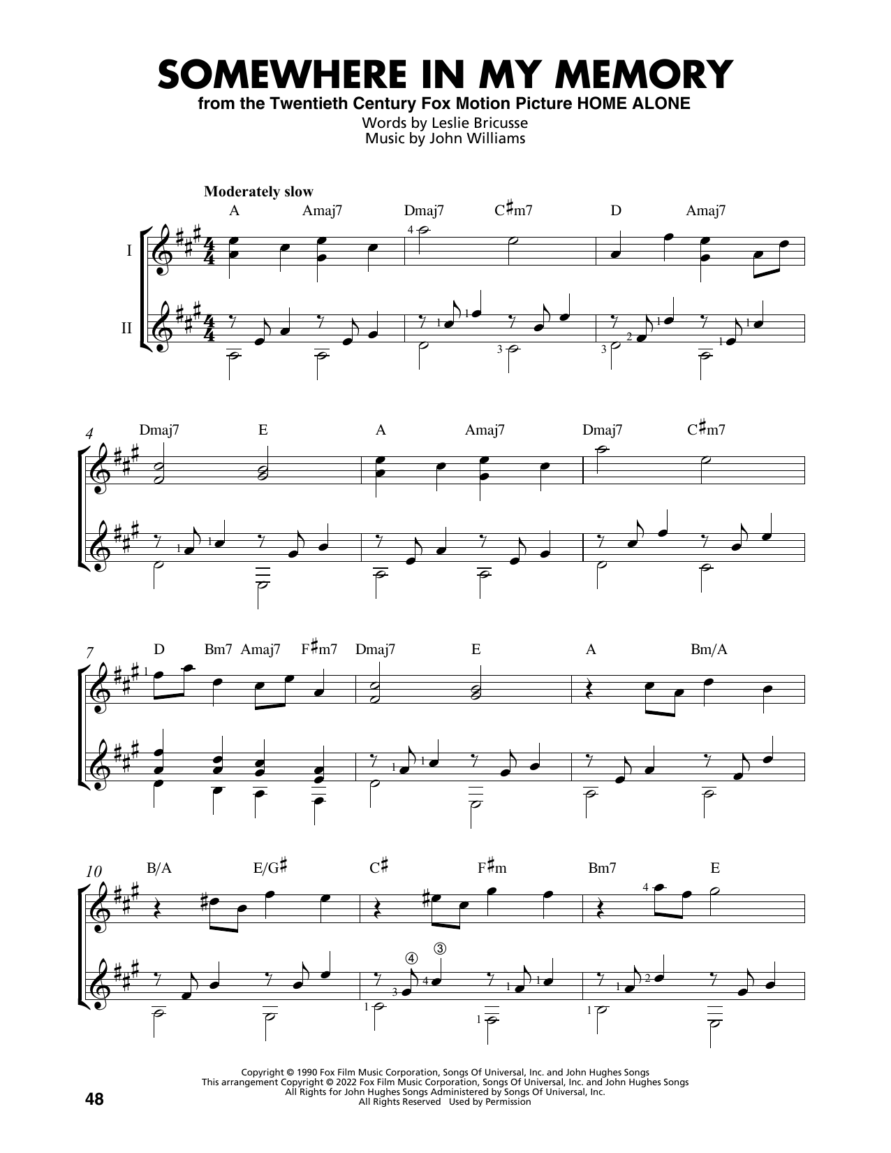 Produktbild zu: Somewhere In My Memory (from Home Alone) (arr. Mark Phillips)