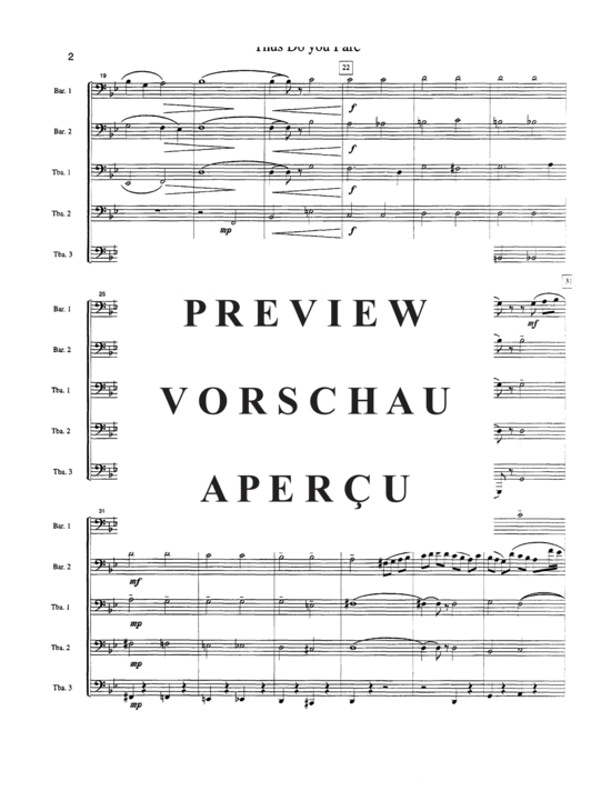Product gallery: Page 4 of 11 Thus Do You Fare, My Jesus , , (Tuba Quintet EETTT)