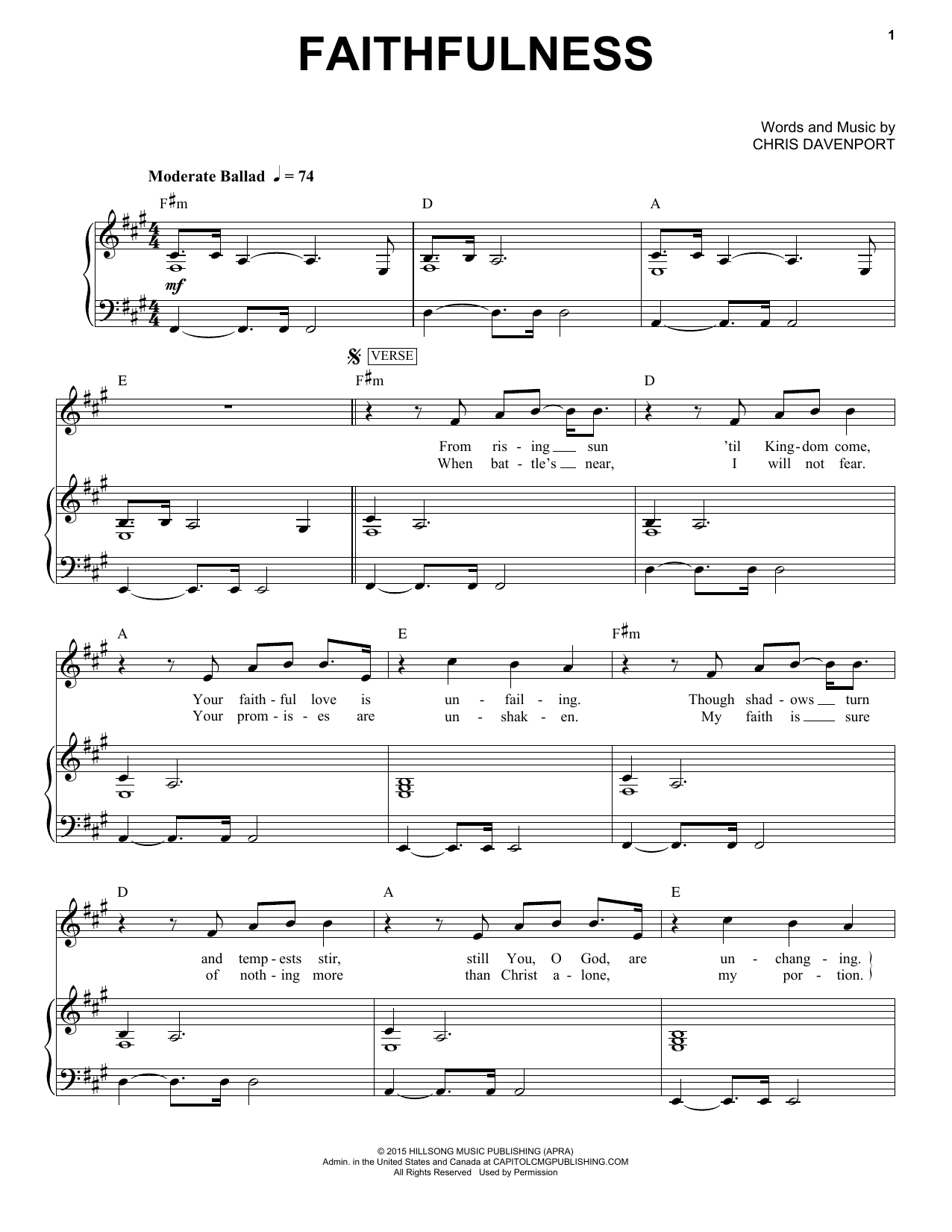 Produktbild zu: Faithfulness
