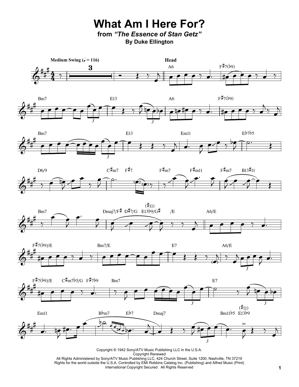Product gallery: Page 1 of 1 What Am I Here For?, Stan Getz