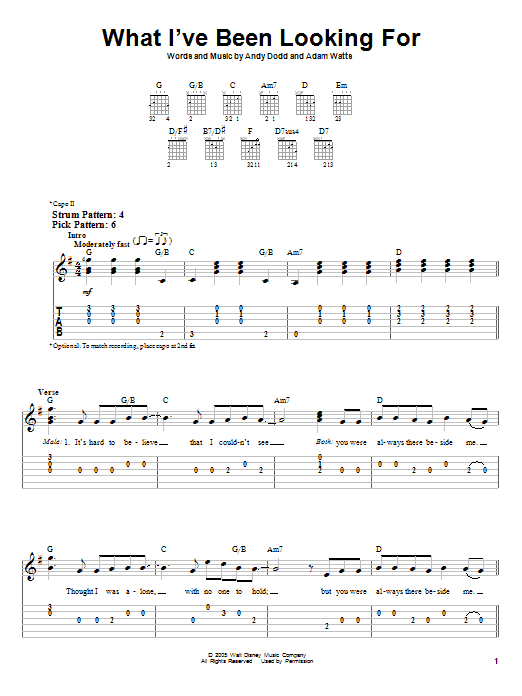 Product gallery: Page 1 of 1 What I've Been Looking For, High School Musical