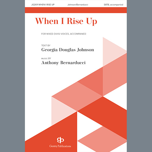 cover: When I Rise Up, Anthony Bernarducci, Chor