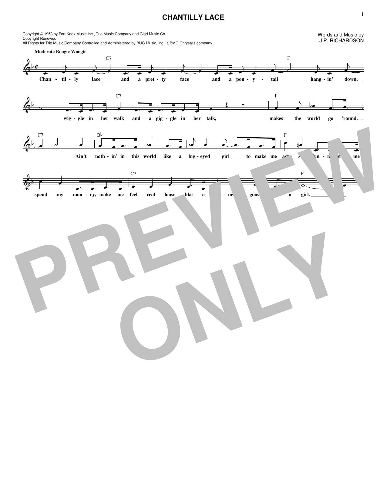 Produktbild zu: Chantilly Lace