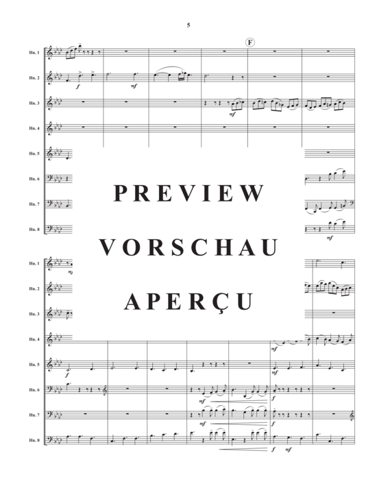 Product gallery: Page 7 of 16 Jesu, meine Freude (Jesu Joy of Man´s Desiring) , ,  (Horn ensemble 1-8 horns)