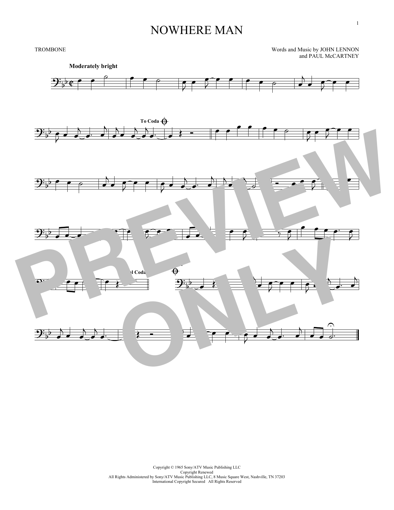 Product gallery: Page 1 of 1 Nowhere Man, The Beatles