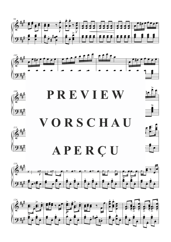 Produktgalerie: Seite 5 von 6 The Gamanche Revel, , Klavier Solo