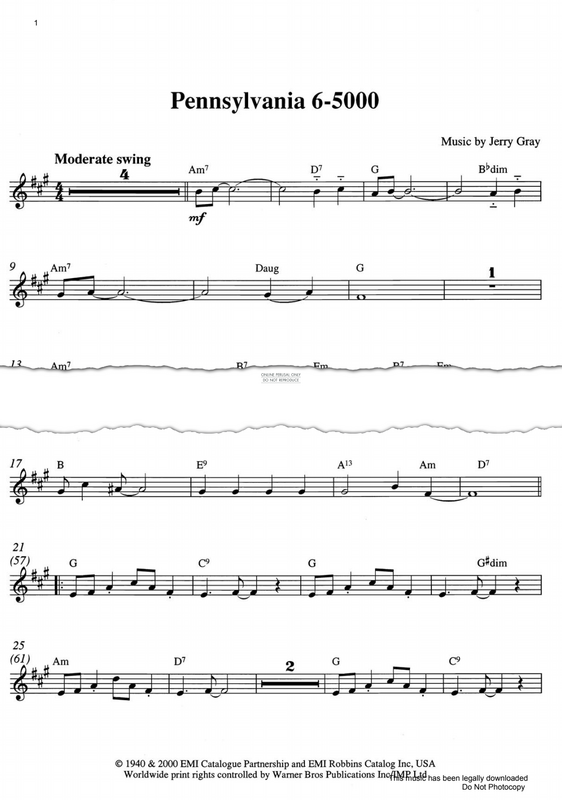 Produktgalerie: Seite 1 von 1 Pennsylvania 6-5000, Jerry Gray, Trompete