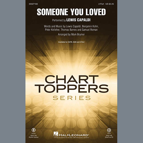 Produktbild zu: Someone You Loved (arr. Mark Brymer)
