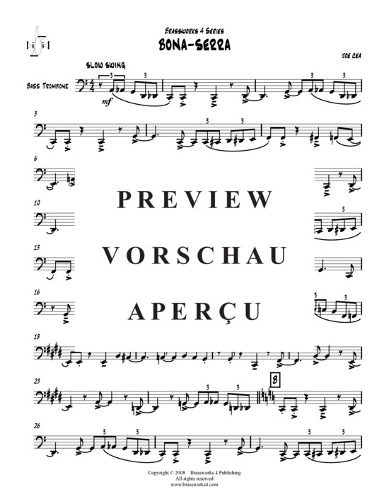 gallery: Bona-Serra , , (Posaunen-Quartett)