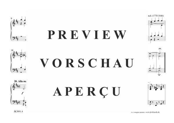 gallery: Vor und Nachspiele D-Dur , , (Orgel Solo)