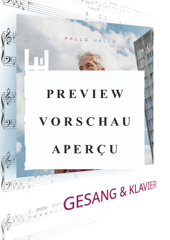 Produktgalerie: Seite 2 von 11 Hallo Hallo, Berge, (Gesang und Klavier)