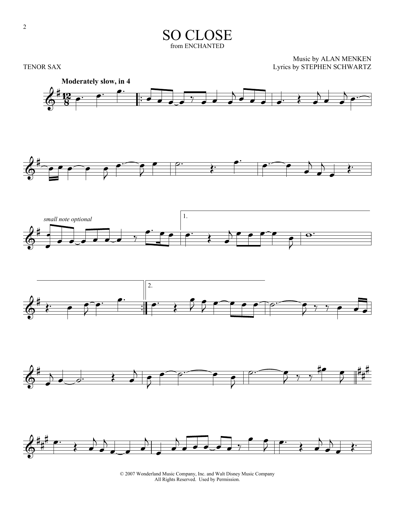 Product gallery: Page 1 of 1 So Close (from Enchanted), Jon McLaughlin