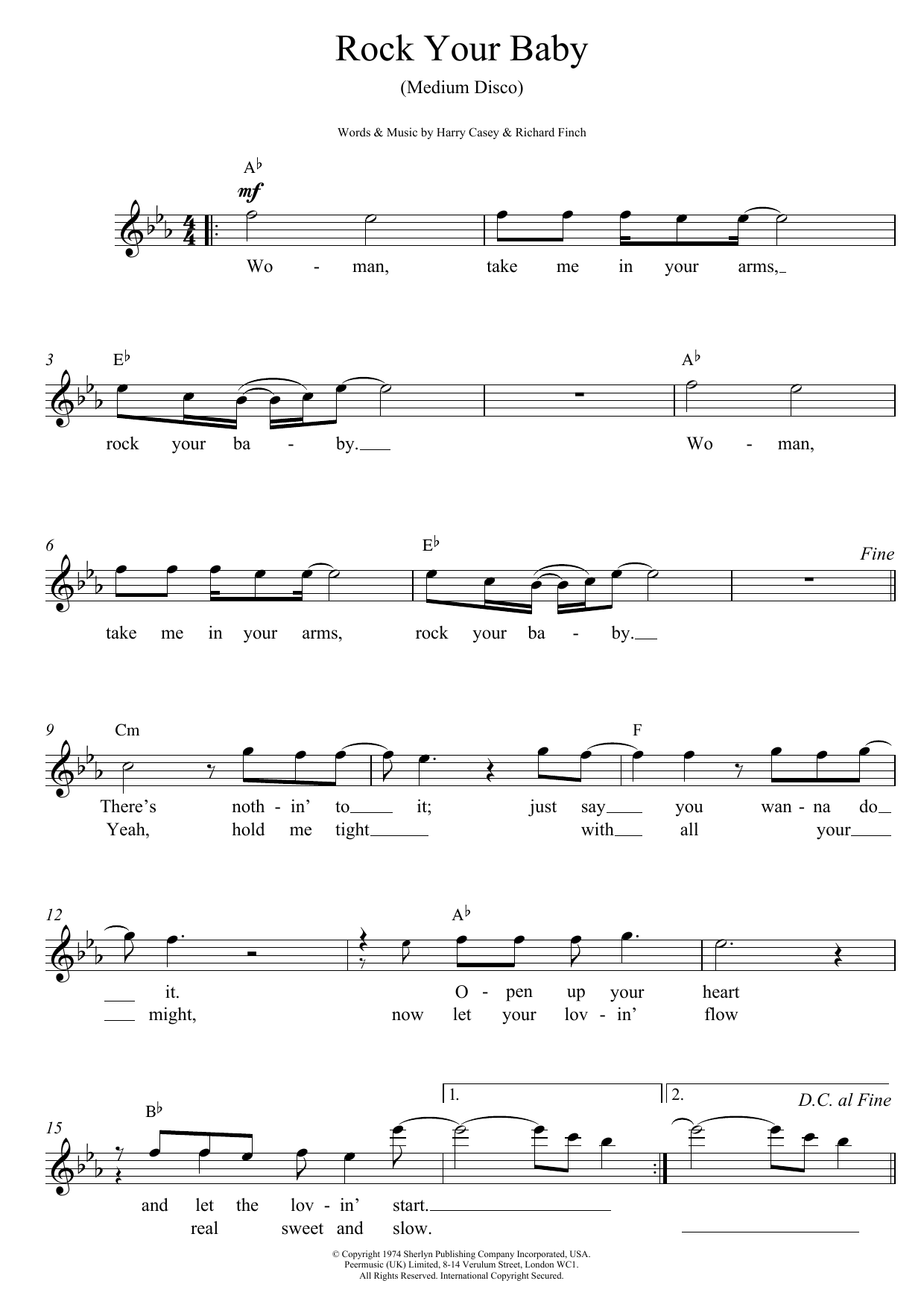 Produktgalerie: Seite 1 von 1 Rock Your Baby, Richard Finch, Melodieinstrument