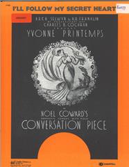 cover: I'll Follow My Secret Heart (from 'Conversation Piece'), Noel Coward, Gesang, Gitarre, Klavier