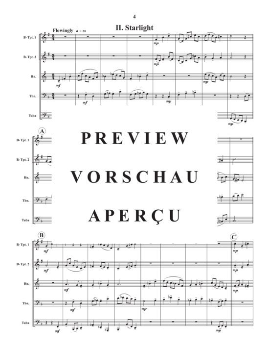 Produktgalerie: Seite 6 von 20 Adventure Suite , , (Blechbläser Quintett)